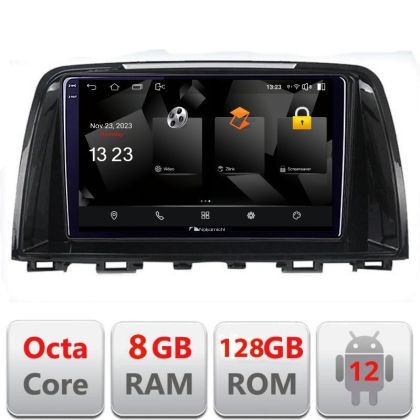 Navigatie Mazda 6 2013-2017 5960Pro-223 Android Octa Core Qualcomm 2K Qled 8+128 DTS DSP 360 4G Optical CarStore Technology