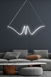 Cumpara ieftin Lustra Eridani White-White Light Alb