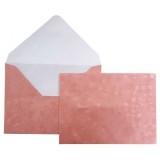 Plic color CNX, roz metalizat, 120g/mp, 130x180mm, cu model, set 10 buc