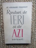 Al. Gheorghiu Pogonesti - Randuri de ieri si de azi