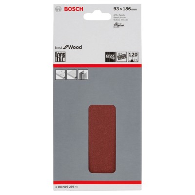 Bosch Set 10buc foi abrazive C430 80x133mm, 60 ProAdvanced PowerfulTools foto