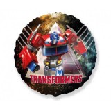 Balon folie rotund Transformers Optimus 45 cm