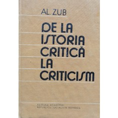 De La Istoria Critica La Criticism - Al.zub , J103