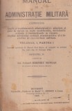 Dimitriu Nicolae - Manual de administratie militara, volumul 1, partea 1: