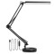 Lampa de Birou LED, 10 Niveluri de Intensitate, 3 Moduri de Iluminare, Brat Oscilant cu Clema, Inaltime Ajustabila, Functie Memorie, Protectie Ochi, p