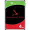 HDD NAS SEAGATE IronWolf Pro 4TB CMR (3.5&quot;, 256MB, SATA 6Gbps, 7200RPM, RV Sensors, Rescue Data Recovery Services 3 ani) WRL: 550TB/year &quot;ST4000NT001&quot;