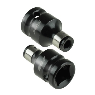 Adaptor de impact, de la 1/2&amp;#039;&amp;#039; la 1/4&amp;#039;&amp;#039; HEX, 38mm, Dedra foto