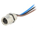 Conector M8 Mamă 3 PIN cu Cabluri IP67, MOLEX