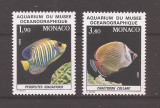 Monaco 1986 - Pește &icirc;n Acvariul Muzeului Oceanografic, MNH, Nestampilat