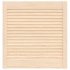 Usa de dulap cu design lambriu, 61,5x59,4 cm, lemn masiv de pin