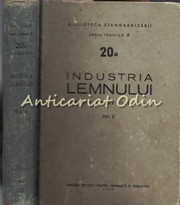 Industria Lemnului III - Tiraj: 1750 Exemplare foto