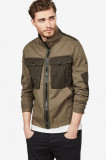 Jacheta barbati G-Star Raw S, Verde, S INTL, S (Z200: SIZE(3XSL &rarr; 5XL))