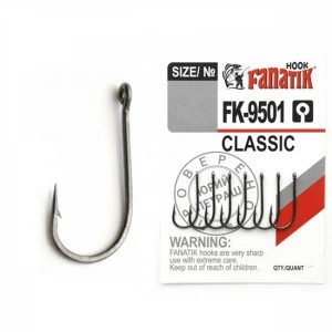Carlige Fanatik FK-9501 No.10 Classik 8buc/plic foto