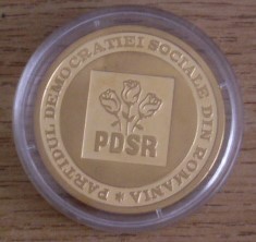 CB 1 - Tematica istorica - PDSR - Partidul democratiei sociale din Romania foto