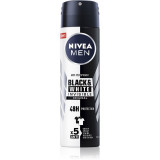 Nivea Men Invisible Black &amp; White spray anti-perspirant pentru barbati 100 ml
