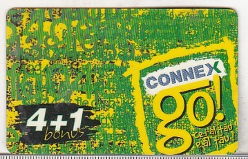 bnk card Romania - Connex - reincarcare Go! 4+1 $ - RO-CON-REF-0029C foto