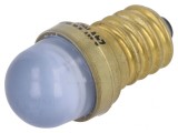 Lampă LED E14 Albastră 24V