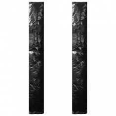 vidaXL Huse de umbrelă cu fermoar, 2 buc., 175 cm, PE