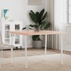 Blat masa patrat Fag masiv 90x90x2.5cm vidaXL Maro - Blat lemn universal pentru sufragerie, birou, blat mobilier