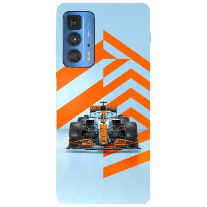 Husa compatibila cu Motorola G100 model Formula one McLaren, Silicon, TPU, Viceversa