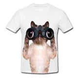 Tricou &quot; Pisica binoclu &quot;
