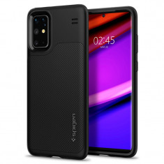 Husa TPU Spigen Hybrid NX pentru Samsung Galaxy S20 Plus G985 / Samsung Galaxy S20 Plus 5G G986 , Matte, Neagra ACS00850