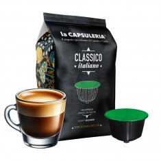 Cafea Classico Italiano, 10 capsule compatibile Nescafe Dolce Gusto, La Capsuleria