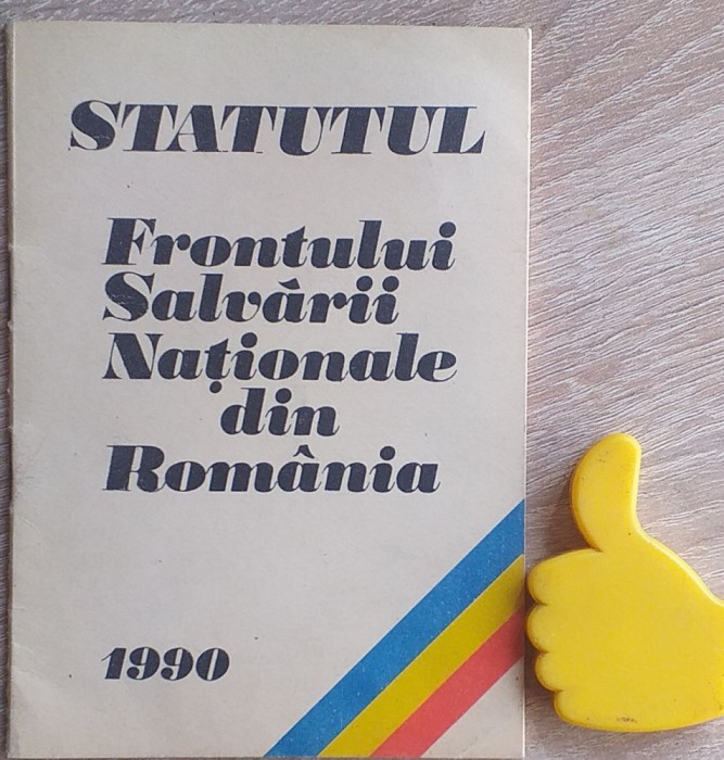 Statutul Frontului Salvarii Nationale