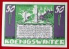 Germania notgeld 50 pfennig 1921 Koenigswinter XF / aUNC **