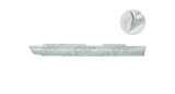 Prag Saab 9.5 (Ys3e) 09.1997-12.2005, 9.5 (Ys3e) 09.2005-02.2010, stanga, cover; metal galvanizat