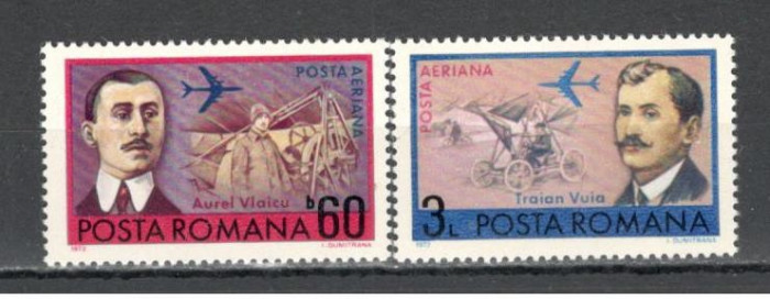 Romania.1972 Posta aeriana-Aviatori YR.540