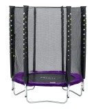 Set Trambulina Cu Plasa De Protectie Junior 140 Cm PLUM