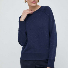 Marella bluză femei, culoarea bleumarin, cu imprimeu 2413920000000