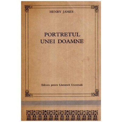 Henry James - Portretul unei doamne - 114780 foto