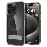 Spigen Husa Ultra Hybrid S MagSafe iPhone 15 Pro Graphite