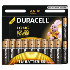 Set 18 baterii Duracell Basic, tip AA foto