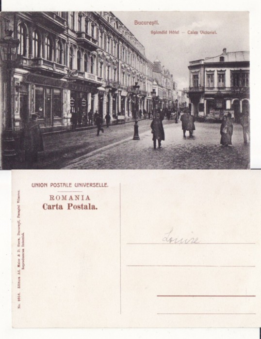 Bucuresti - Hotel Splendid- rara