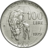 F4 Italia 100 lire 1979 FAO UNC