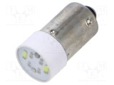 LED 46 EAO Albă 24VAC 24VDC 25&divide;55&deg;C
