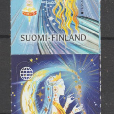 FINLANDA 2022 EUROPA CEPT Povestiri si Mituri Serie 2 timbre autoadezive MNH**