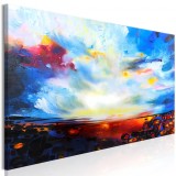 Cumpara ieftin Tablou - Colourful Sky (1 Part) Narrow 150x50 cm