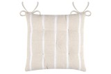 Pernă De Scaun St Trop 40X40 Cm, Culoare Alb, 100% Bumbac