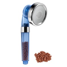 (CapDSpray) Para Cap de Dus, Filtru apa, 3 Functii, Cu bila de filtrare, element de filtrare, banda de etansare, suport si furtun