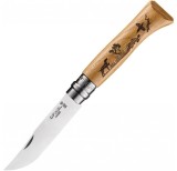 Cuțit de buzunar Opinel VRI N&deg;08 Inox Animalia Dog