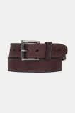 Aeronautica Militare curea din piele intoarsa culoarea maro, CP237PL181