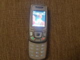 Cumpara ieftin Telefon Dame Slide Samsung E370 Silver Liber retea Livrare gratuita!, Gri, Neblocat