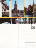 Ilustrata Belgia- Brugge, Bruges, Necirculata, Printata