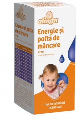 Alinan energie si pofta de mancare sirop 150ml foto