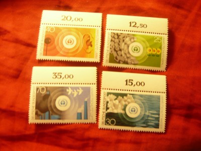 Serie RFG 1973 - Congresul Apei , 4 valori foto