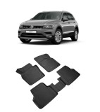 Cumpara ieftin Covorase cauciuc tip tavita dedicate Volkswagen Tiguan (2011-2016)